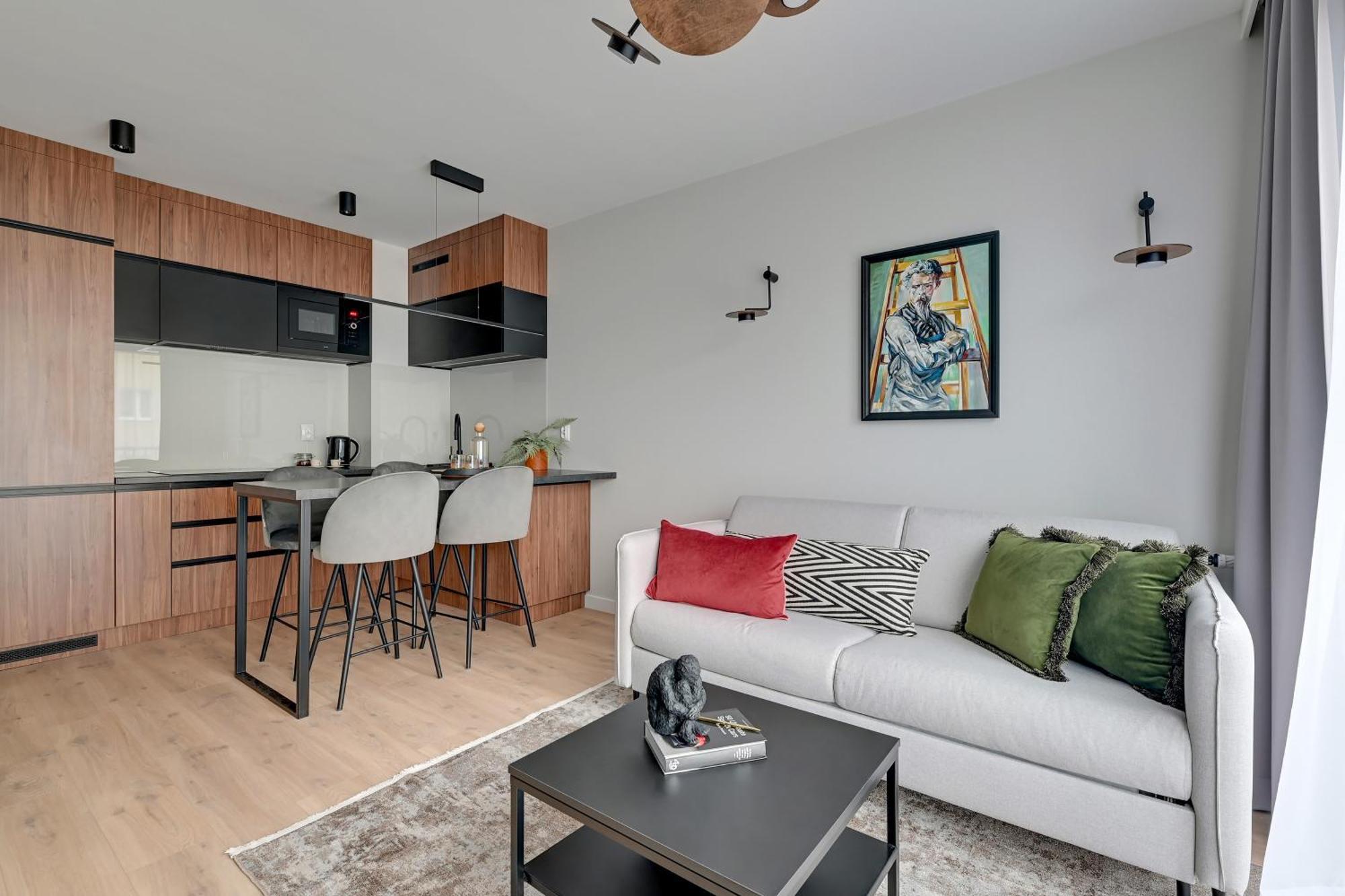 Lion Apartments - Mloda Polska Nowe Apartamenty Z Parkingiem Sopot Kültér fotó